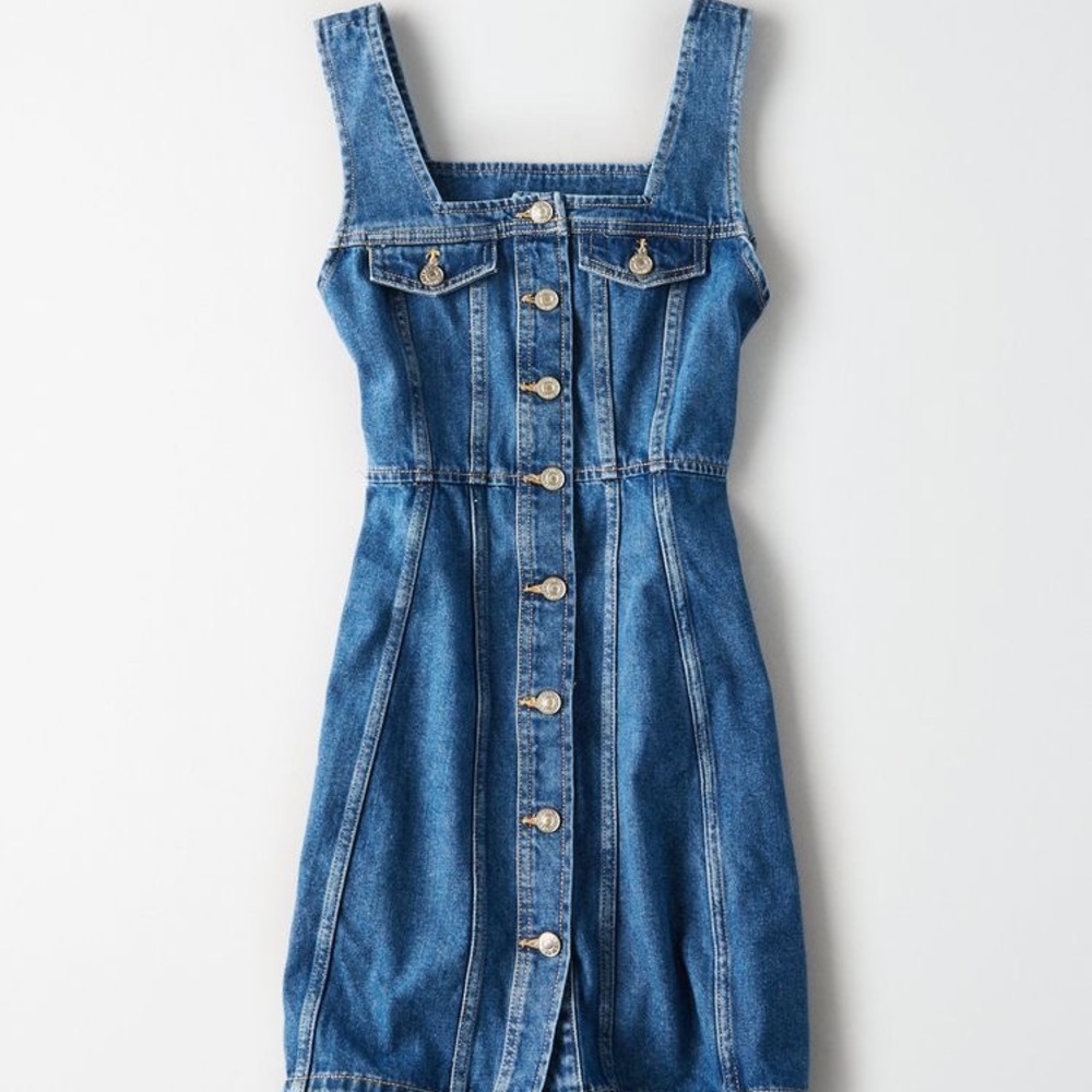 denim dress